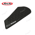 thumbnail image 3 of Black Gas Fuel tank Side pads Protector Knee Grip Traction Compatible with Suzuki GSXR600 GSXR750 2011-2022, 3 of 4