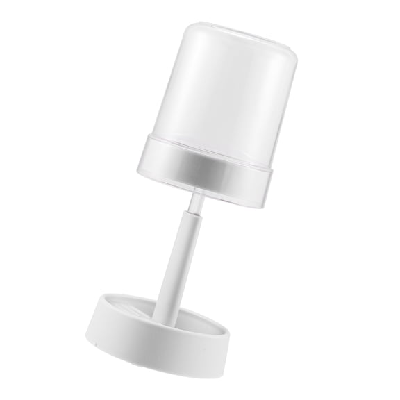 Vocoste Adjustable Toothbrush Holder with Cover for Bathroom Electric Toothbrush Holder White 10.63"