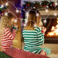 thumbnail image 2 of CIMAXIC christmas 1Pc Christmas Light String LED Light Strap Pendant Party Scene Light Decor White,59.06"X2.95"X2.95", 2 of 4