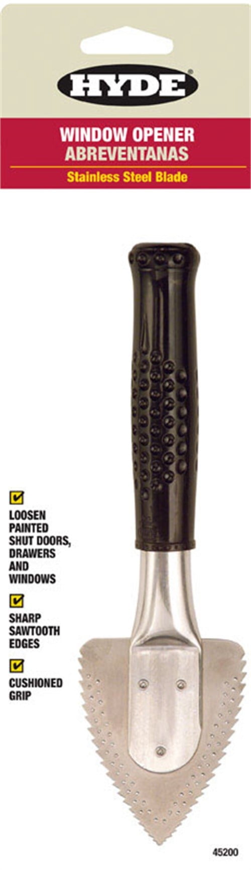 Hyde Black Stainless Steel Window Opener