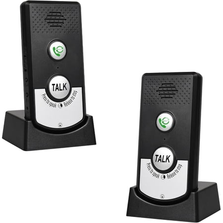 2 Way Wireless Intercom for Home Hospital Hotel,1000m Range Indoor Intercoms Wireless$$Building Supply