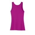 thumbnail image 4 of Mini Rib Racerback Tank by District Made ( DM403 ), Pink Raspberry, XS, 4 of 4