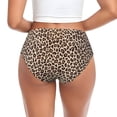 thumbnail image 3 of Womens Underwear Leopard Print-2 Cuteness No Show Seamless Underwear for Women, Soft Stretch Women's Panties, Hipster Ladies Panties Bikini Underwear Briefs, 3 of 6