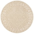 thumbnail image 2 of Safavieh Dip Dye Felicia Floral Area Rug, Light Beige/Ivory, 7' x 7' Round, 2 of 10