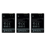 Replacement LG LGIP-520N Li-ion Mobile Phone Battery - 1000mAh / 3.7v (3 Pack)