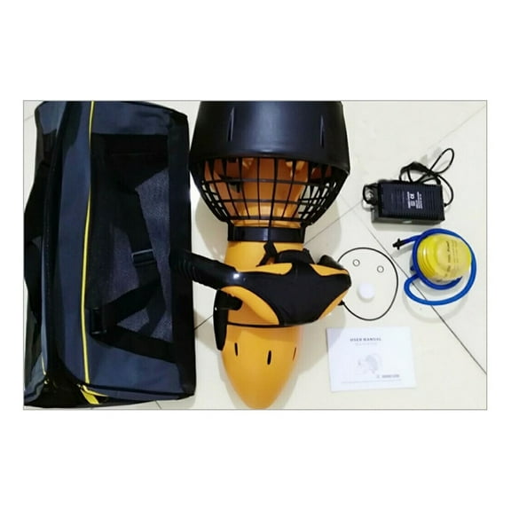 300W Electric Underwater Scooter Water Sea Dual Speed Propeller Diving Scooter Water Sports Outdoor Swimming ,Enhanced Propulsion