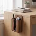 thumbnail image 2 of Wall Mounted Storage Box, No Drill Phone Charging Holder With Remote Control Organizer, Space Saving Wall Shelf for Entryway, Bedroom, Living Room, Charging Accessories And Daily Essentials, 2 of 7