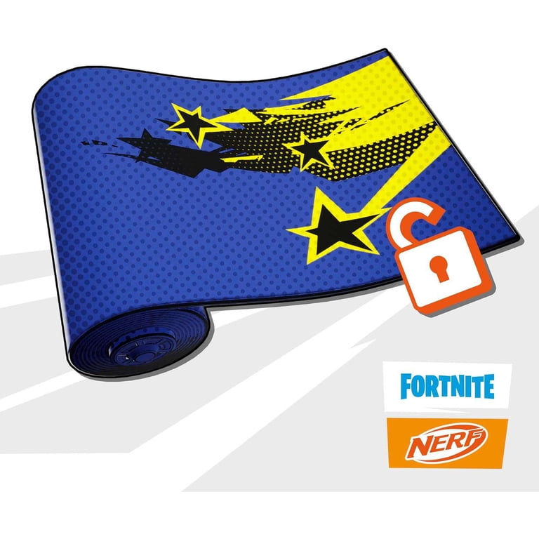 Hasbro NERF Fortnite Half Tone Hero Dart Blaster, Bonus Code