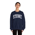 thumbnail image 4 of Stowe Vermont VT Sweatshirt Gifts Crew Neck Shirt Long Sleeve Unisex, 4 of 7