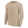 thumbnail image 2 of Unisex Fanatics Khaki New England Patriots Elements Super Soft Long Sleeve T-Shirt, 2 of 3