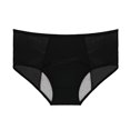 thumbnail image 1 of Pantalones fisiológicos a prueba de fugas, cintura media alta, transpirables, con agujeros, ropa interior de mujer de talla grande antes y después de la menstruación, 1 of 6