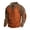 Brown, variant on Mens Fashion Casual Autumn And Winter Color Combination Long Sleeved Hoodie Happy Face Sweatshirt