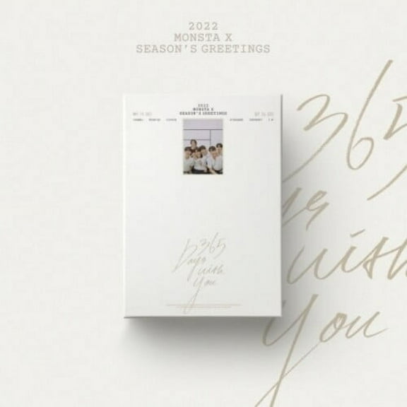 2022 Season's Greetings (Desk Calendar Package) (incl. 28pg Desk Calendar, 128pg Diary, Making of DVD, 6pc Photocard Set, 6pc Phototicket Set, 6pc Photoslide Set, Message Card & Envelope, Name Sticker