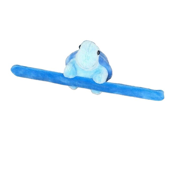 Cartoon Turtles Slap Bracelets for Kids Comfortable Stuffed Slap Bands Toy for Children Kids
