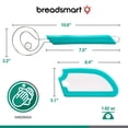 thumbnail image 6 of Breadsmart Artisan Bread Whisk and Bench Scraper Duo - Essential Bread Mixing Tools - Quality Home Bread Making Utensils, 6 of 7