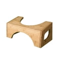thumbnail image 2 of Taburete para inodoro Squatty Potty The Original Bamboo Flip Brown, 2 of 5
