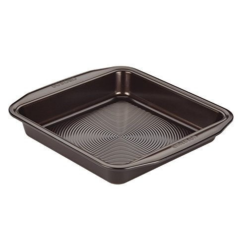 Circulon Nonstick Bakeware Nonstick Baking Pan / Nonstick Cake Pan, Square - 9 Inch, Brown