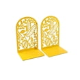 thumbnail image 1 of Bird Hollow Out Craft Bookends Metal Book Ends Heavy Duty Bookends Desktop Bookends, 1 of 6
