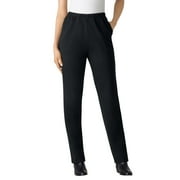 Woman Within Plus Size Straight Leg Ponte Knit Pant