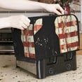 thumbnail image 7 of Gaeub Wood Grain Bald Eagle Print 2 Slice Toaster Cover, Toaster Bags,Small Appliance Toaster Cover for Kitchen,Toaster Oven Dustproof Cover, 7 of 7