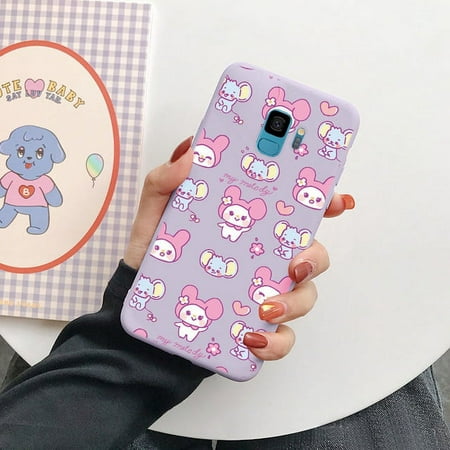 Cute Sanrio Kuromi My Melody Phone Case For Samsung Galaxy S9 Plus S9Plus Cover For Samsung s 9 s9plus s9 Plus Matte Shell Funda