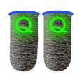 thumbnail image 1 of DEWIN 2Pcs Luminous Mobile Gaming Controller Finger Sleeves Mobile Game Gloves Touch Screen Finger Cots, 1 of 10