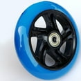 thumbnail image 1 of 2 Pcs Roues de Scooter 5 Pouces Roulements avant de Fauteuil Roulant 125mm, 1 of 6