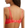 thumbnail image 2 of Women's Maidenform DM9900 Love The Lift Push Up & In Lace Demi Bra (Red Stone 34C), 2 of 2