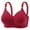 Wine, variant on Cathalem Bras for Large Breasts Padded Push Up Lace Bras,Black 48