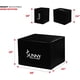 thumbnail image 2 of 3en1 Plataforma de Salto Plyo Box Sunny Health & Fitness No. 072 con Alturas Ajustables de 20pulg 24pulg 28pulg Cubierta de Espuma Caja de Salto Pliométrica 550 lb Negro Sunny Health & Fitness No. 072, 2 of 2