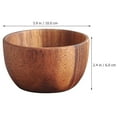 thumbnail image 2 of Household Wooden Bowl Salad Bowl Decorative Fruits Bowl Wood Bowl Wooden Salad Bowl, 2 of 6