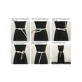 thumbnail image 6 of INSPIRE CHIC Faux Leather Skinny Belt for Women Jeans Dress Pants Thin Waist Belts 0.55 inches Width Coffee, 6 of 6