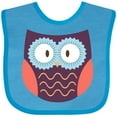 thumbnail image 3 of Inktastic Owl Boys or Girls Baby Bib, 3 of 4
