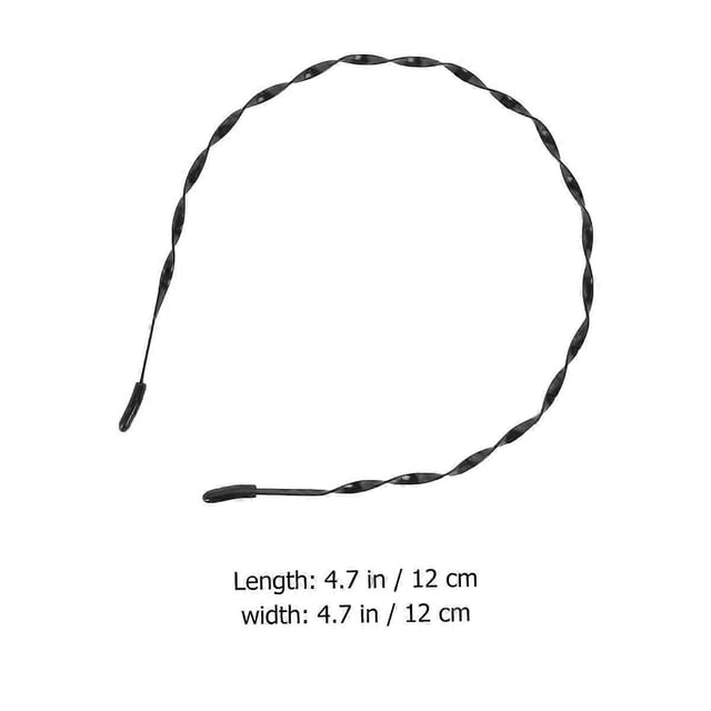 Spiral Head Hair Clasp for Decoration 6Pcs Unisex Hair Fixer
