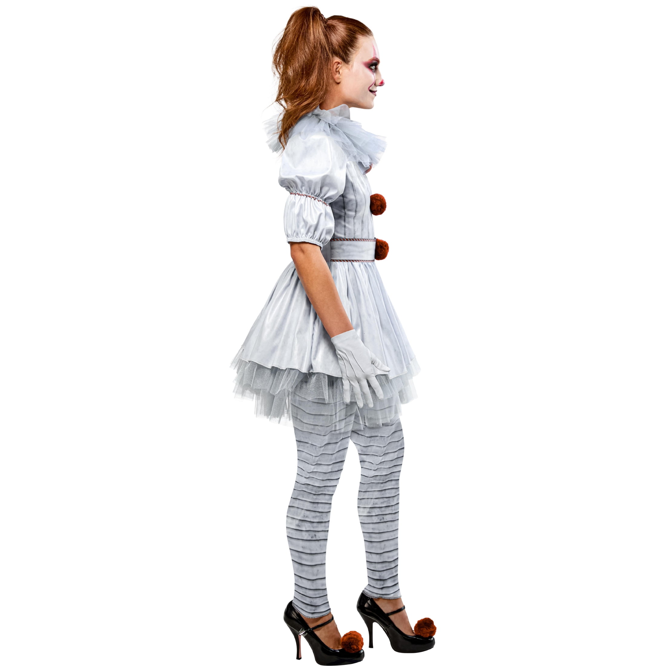 Pennywise It Halloween Costume for Adults, Women's Size XL (16/18), by Rubies