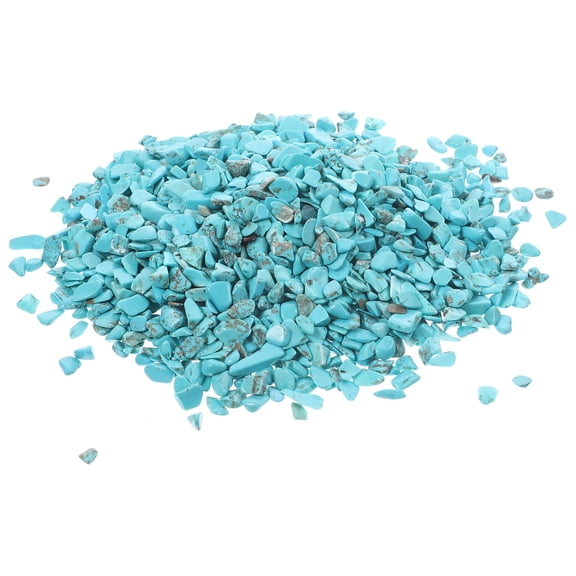 FOMIYES Blue Crystal Aquarium Gravel for Fish Tank and Landscaping with Natural Rock Pebbles