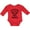 Red, variant on Inktastic Handpicked for Earth by My Aunt in Heaven with Angel Wings Boys or Girls Long Sleeve Baby Bodysuit