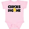 thumbnail image 3 of Inktastic Chicks Dig Me Boys Baby Bodysuit, 3 of 5