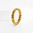 thumbnail image 1 of Anillo de acero de titanio con forma de dólar estadounidense, creativo, hueco, con corte por láser, joyería de moda, anillo de Nafu con moneda y fortuna, 1 of 5