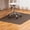 Coffee, variant on General Office Chair Mat for Hardwood Floor Under Desk Computer Rolling Chair Mat for Wood/Tile Floor Non-Slip Heavy Duty Desk Rug PVC Plastic Hard Floor Protector 48" x 60" (Gray)