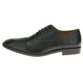 thumbnail image 6 of Luciano Natazzi Mens Full Grain Leather Dress Shoes Lace-Up Cap-Toe Oxford SL303, 6 of 7