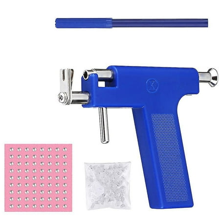 Ear Piercing Gun Set Safety Ear, Nose And Navel Piercing Kit | Walmart ...