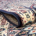 thumbnail image 6 of Rugs.com Rabia Collection Rug – 2' 7 x 9' Runner Navy Blue Low Rug Perfect For Hallways, Entryways, 6 of 9