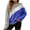 Blue, variant on Womens Sweaters Loose Colorblock Crewneck Pullover Long Sleeve Casual Faux Shearling Plush Warm Winter Tops (L, Purple)