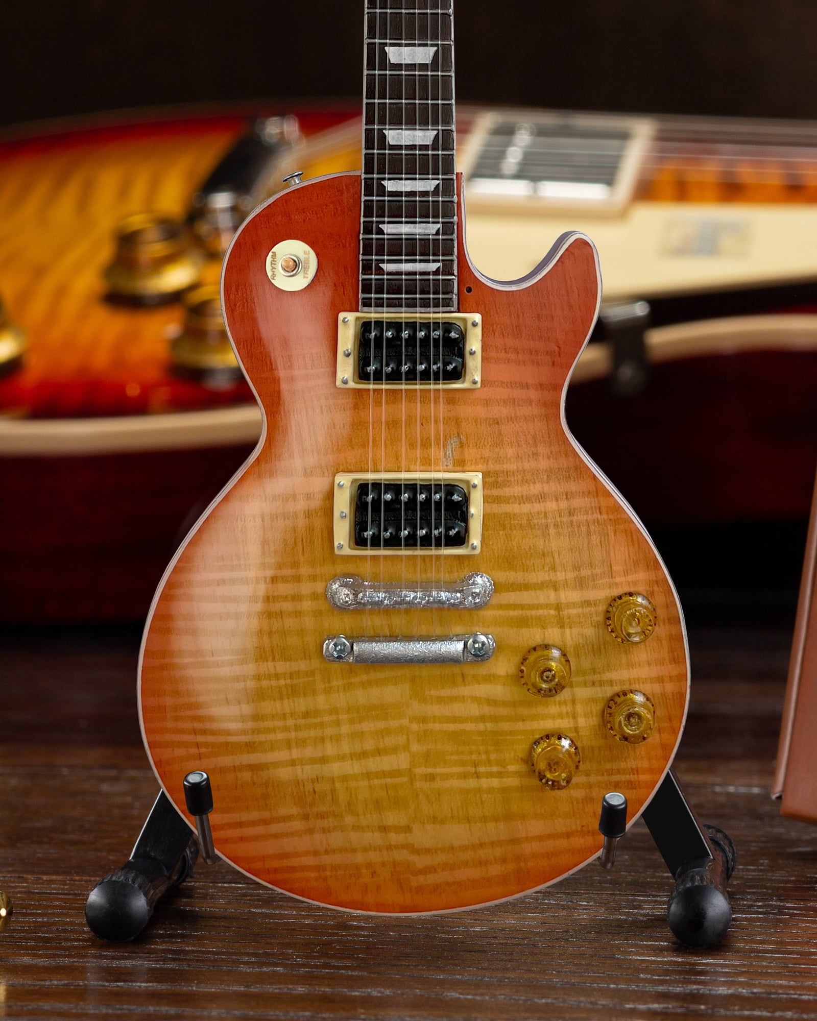 Duane Allman Gibson 1959 Les Paul Cherry Sunburst 10 Inch Miniature Guitar