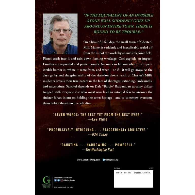 Stephen King's Under the Dome: Invisible Force Thriller Novel