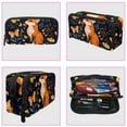 thumbnail image 3 of MUOOUM Pencil Case, Fox Yellow Butterfly Flowers Large Capacity Pencil Pouch Stationery Pen Bag, 3 of 7