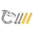 thumbnail image 1 of Unique Bargains Ceiling Hooks 304 Stainless Steel 40mm for Hanging Plants 6Pack, 1 of 5