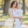 thumbnail image 6 of Breast pump milk storage bag with waterproof pad, compatible with S1/S2, breastfeeding handbag, used to store breastfeeding accessories and breast milk, convenient travel carrying bag, suitable for w, 6 of 10