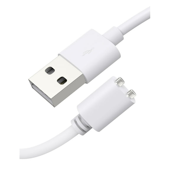 BICMICE 2.7' USB to Magnetic DC Charger Cable, White, Charging Compatibility Durability